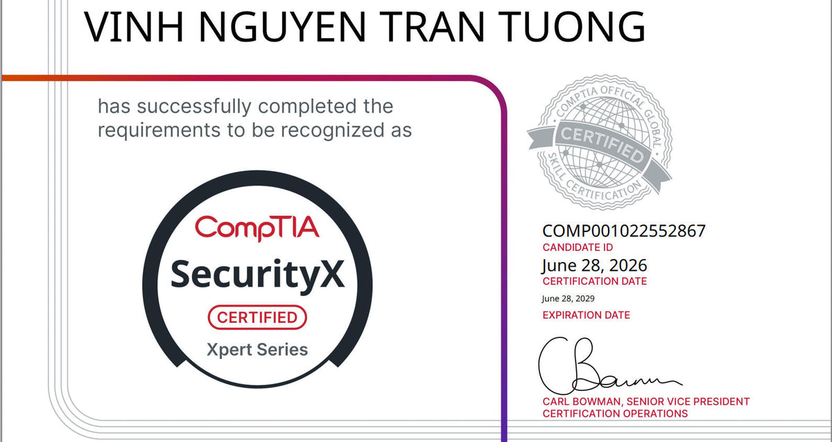 How I Earned the CompTIA SecurityX Certification